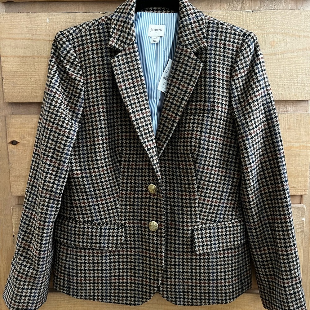JCrew Blazer size 4 Petite NWT